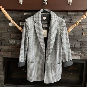 Oversized Plaid Women’s Blazer